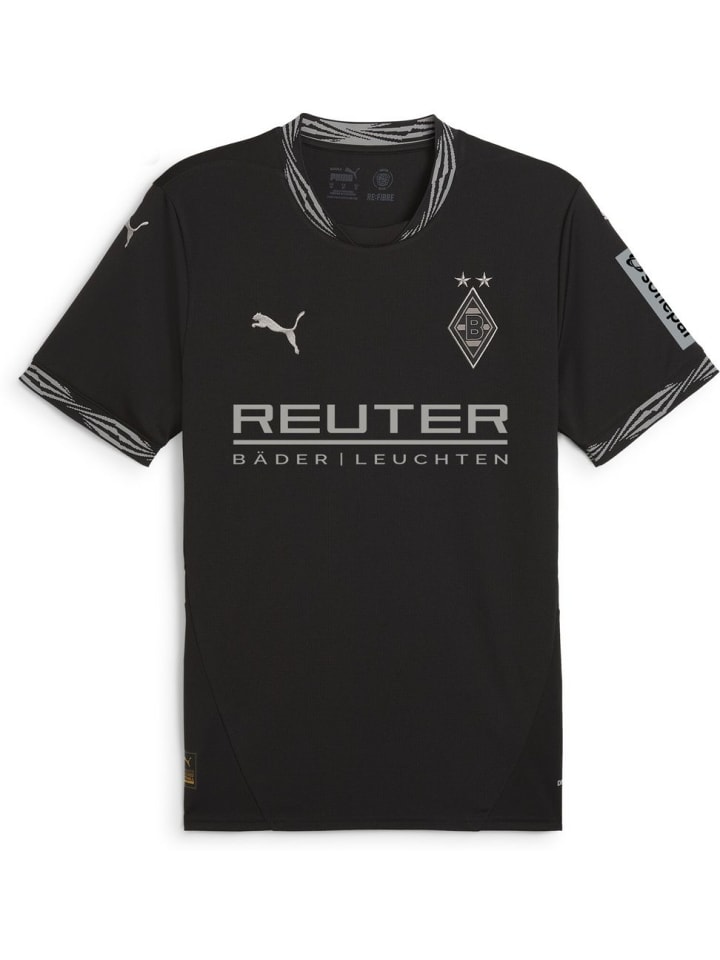 Sportshirt "BMG Third Jersey Replica with Sponsor" in Schwarz