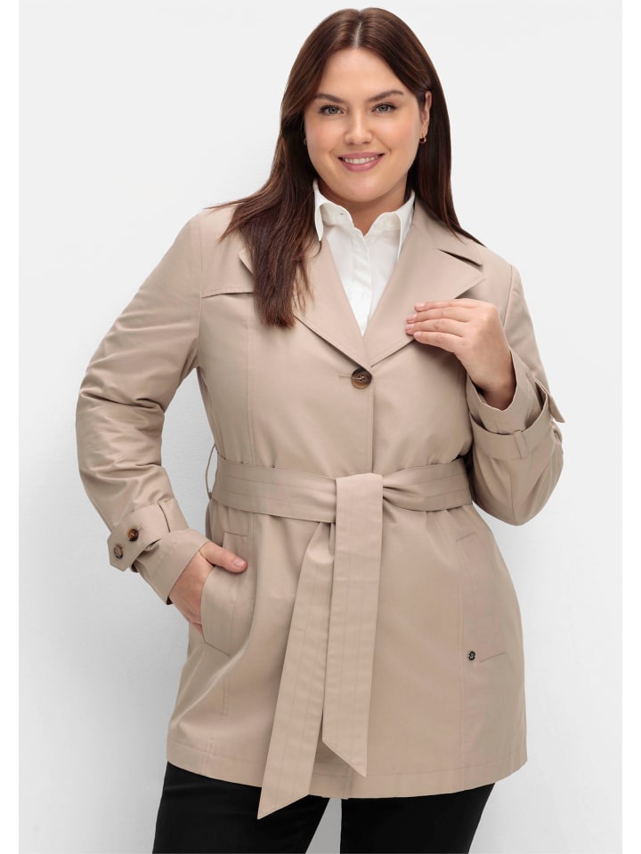 Trenchcoat in softtaupe