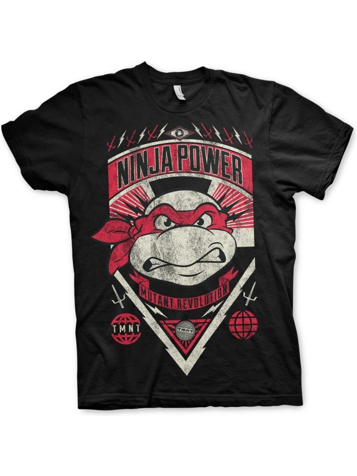 T-Shirt in Schwarz
