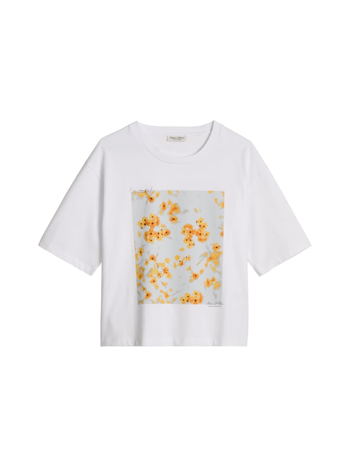T-Shirt regular in Weiß