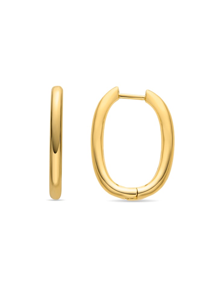 Ohrringe Madya mit 18 Karat Gelbgold-Finish – MADYA