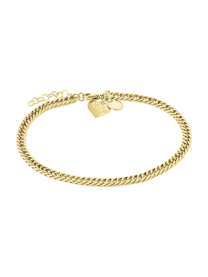 Fußkette Broken Heart Chunky in gold