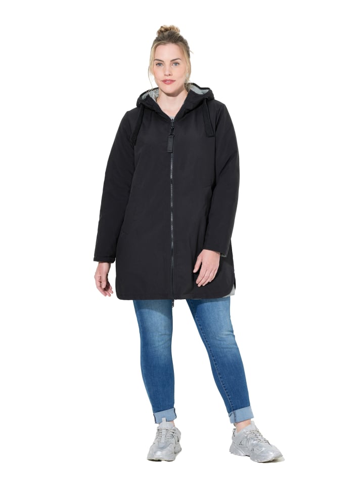 Softshelljacke in schwarz
