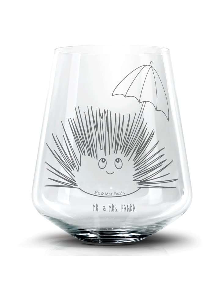 Tumbler Seeigel ohne Spruch in Transparent