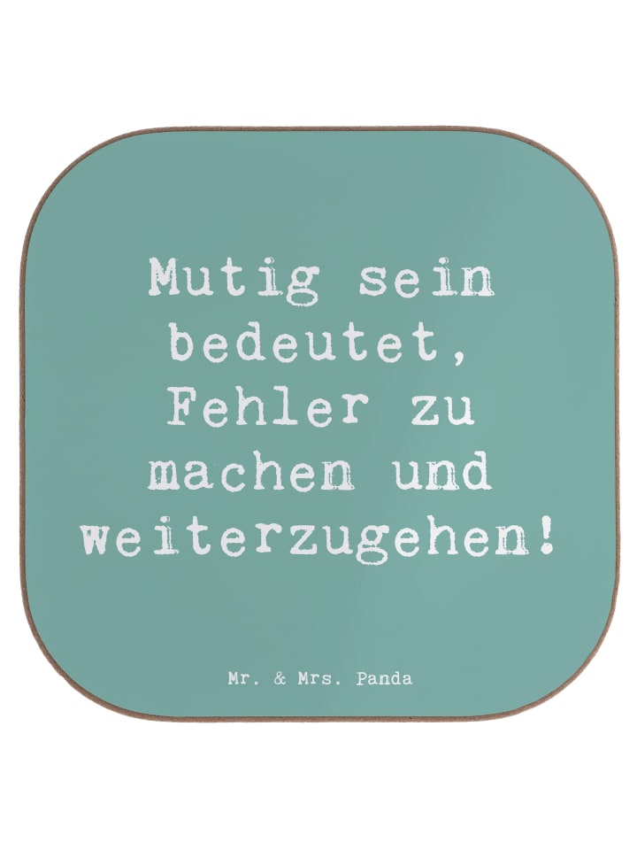 Bierdeckel Spruch Fehler machen Lernen mit Spruch in Meeresbrise