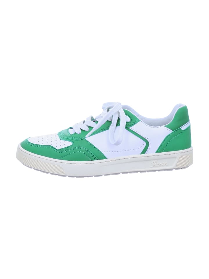 Sportliche Schnürschuhe in Grün