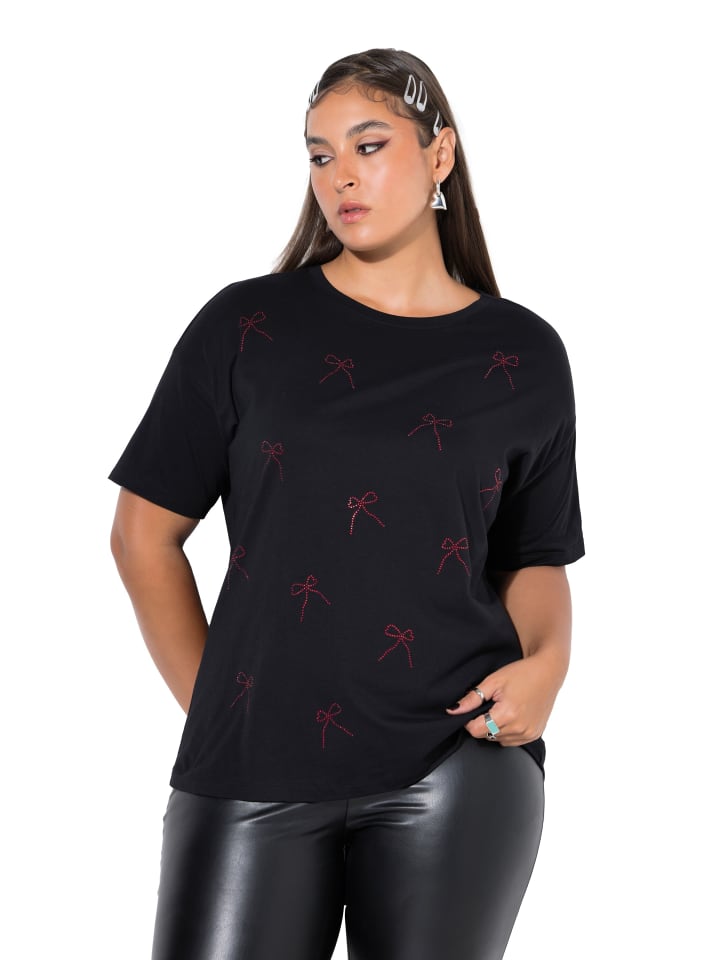 Shirt in schwarz