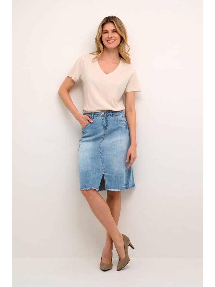 Denimrock CRKammie A-shape in Soft blue denim