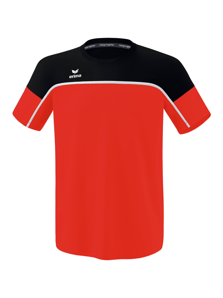 Kinder Change By Erima T-Shirt in rot/schwarz/weiss