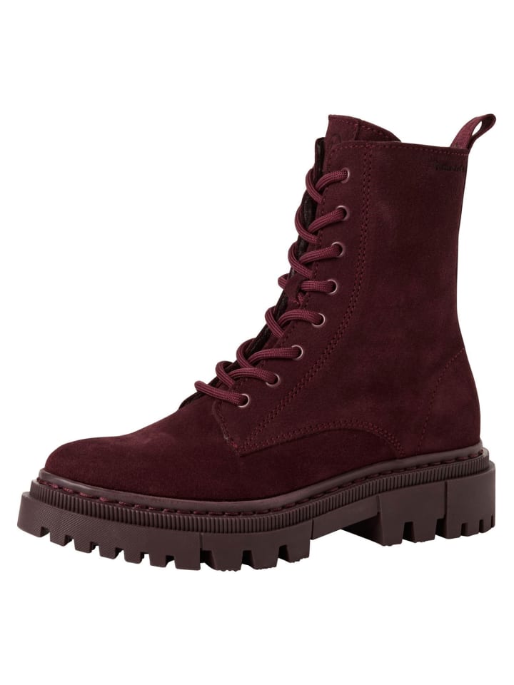 Stiefelette in MERLOT