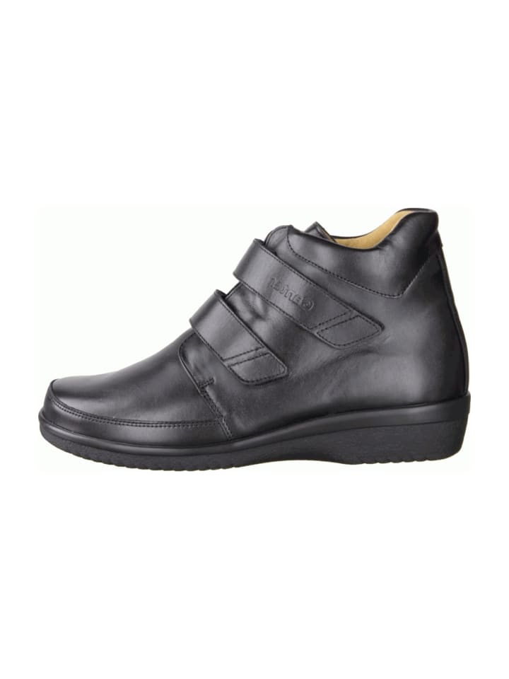 Komfort Stiefeletten in Schwarz