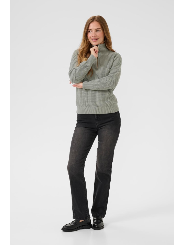 Strickpullover KAlioa Loose fit in Grey Melange
