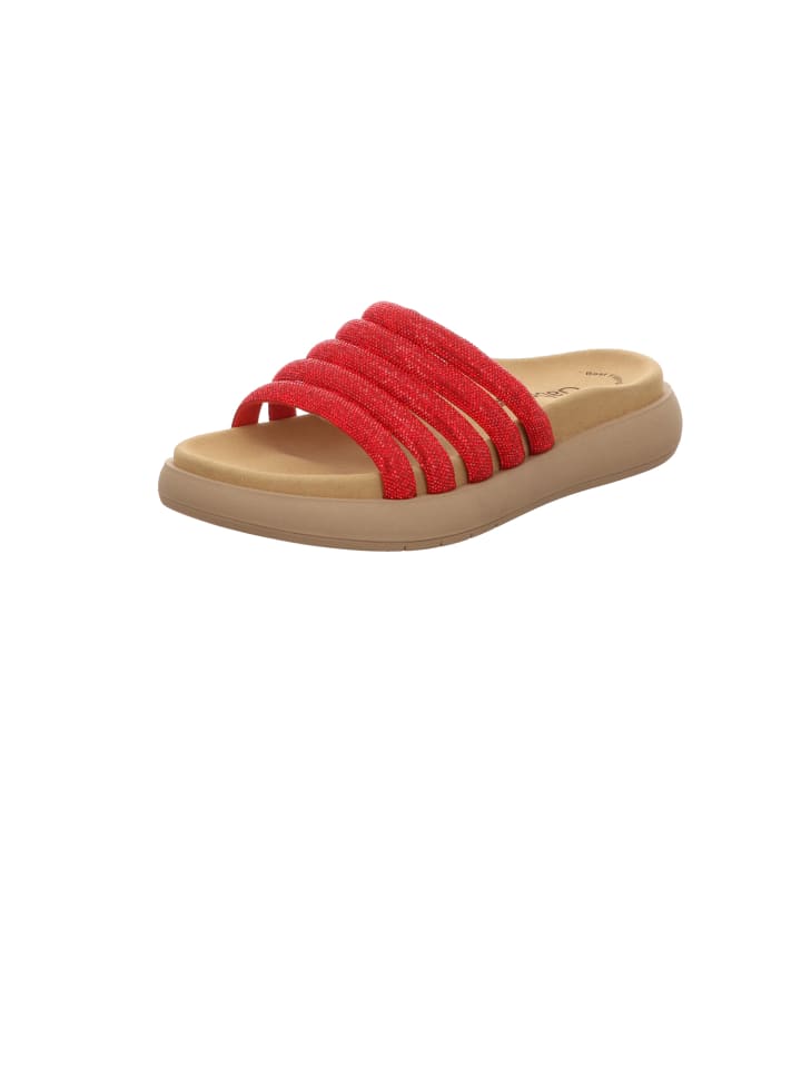 Pantolette in rot