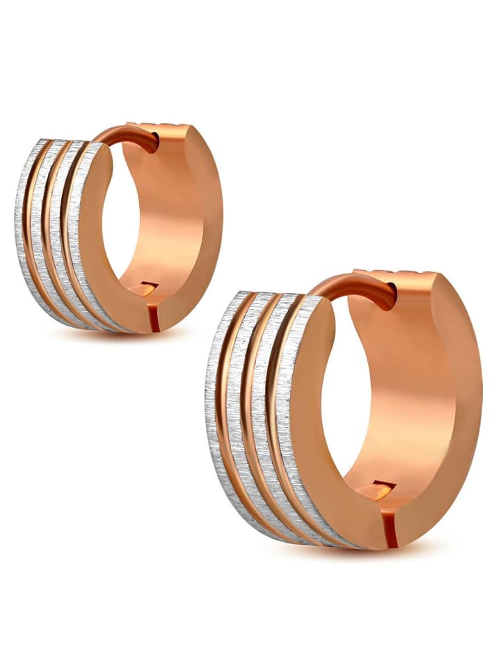 Ohrstecker in Rosegold