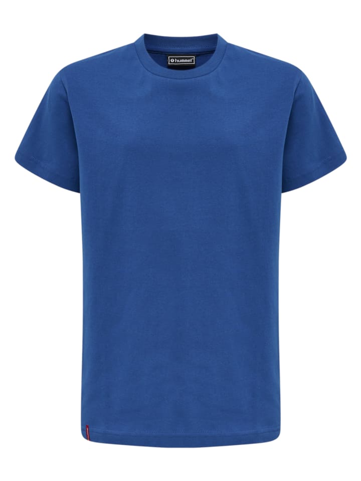 T-Shirt Hmlred Kinder in TRUE BLUE