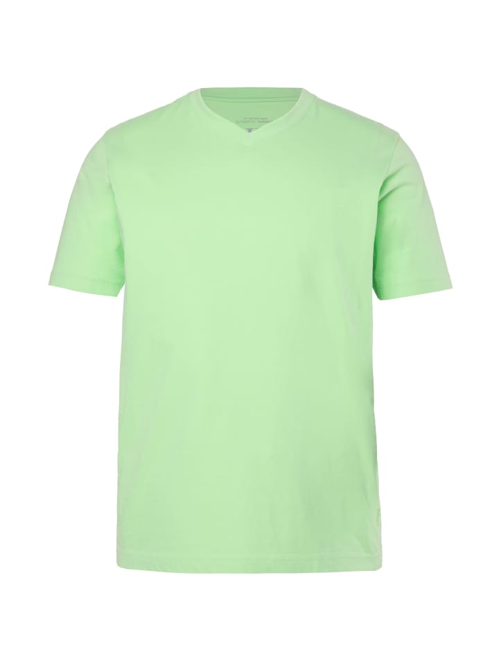 Kurzarm T-Shirt in helles grün