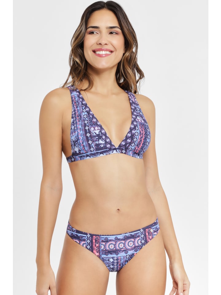 S. Oliver Triangel-Bikini in marine-bedruckt günstig kaufen | limango