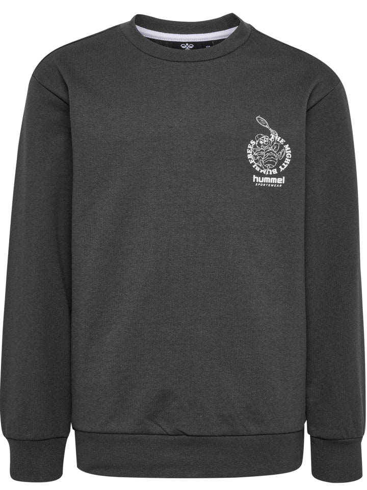Sweatshirt Hmldossy Kinder in FORGED IRON