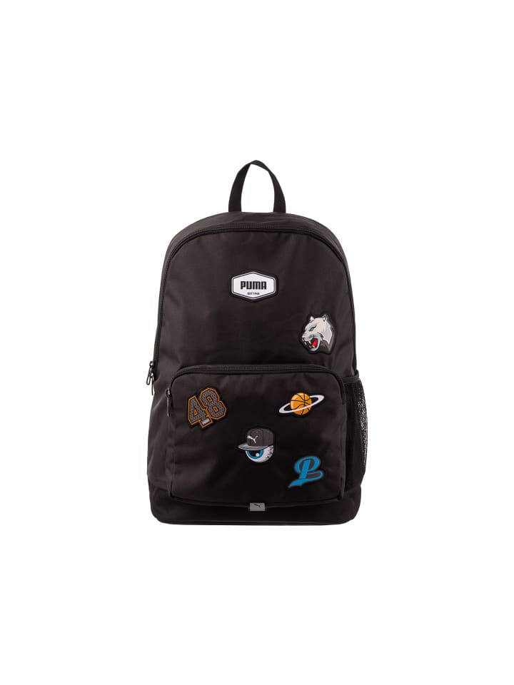 Patch Backpack 21 Liter Rucksack in puma black