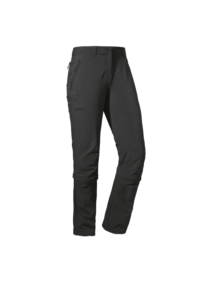 Zip Off Pants in grau