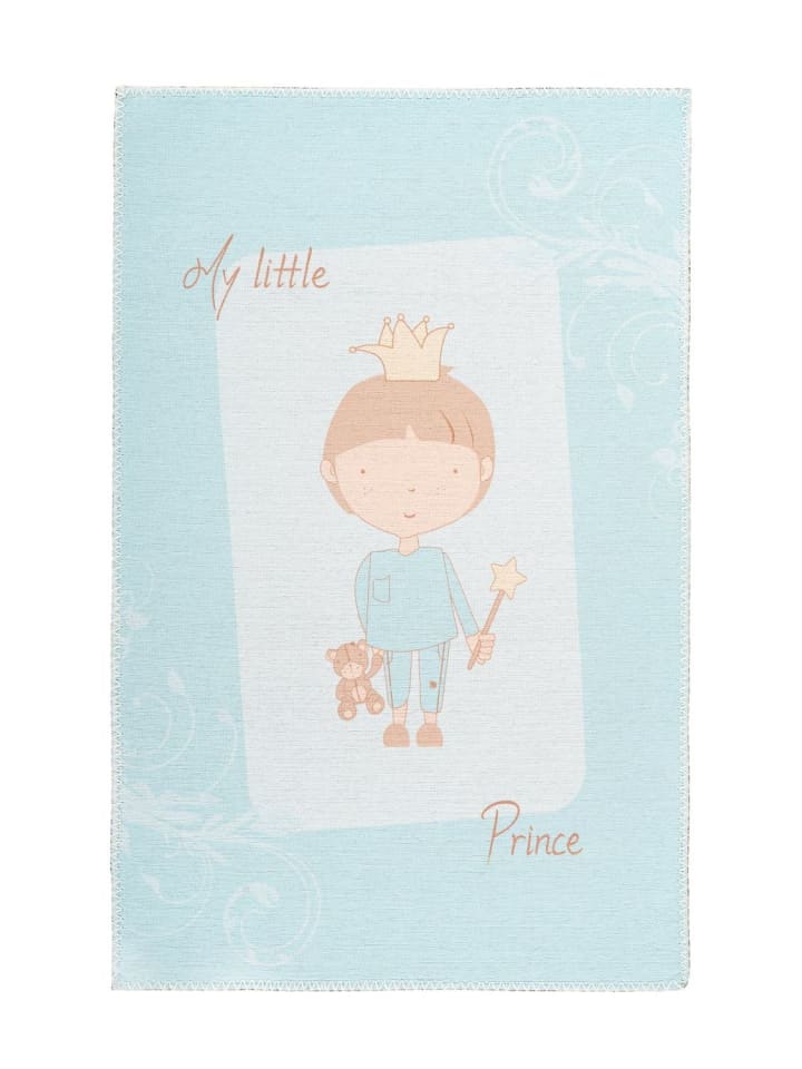 Flachgewebe Teppich Bambi 325 in Mint