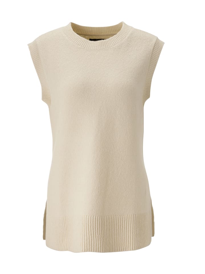 Pullunder in beige-melange
