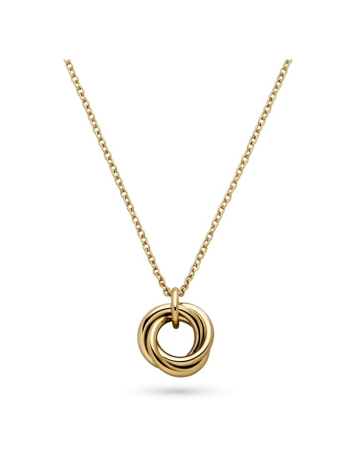 Halskette Twisted in gold