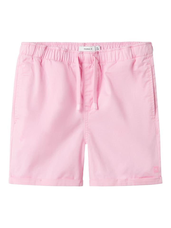Shorts NKFBELLA LOOSE TWILL SHORTS 5131-TF in pink frosting