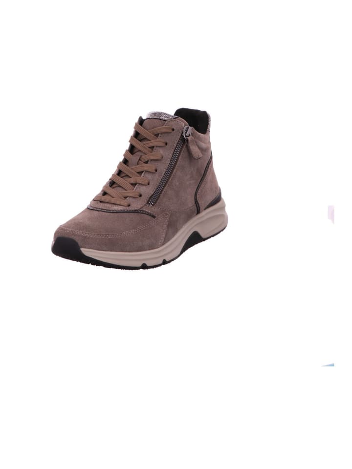 Schnürschuhe in Mittelgrau