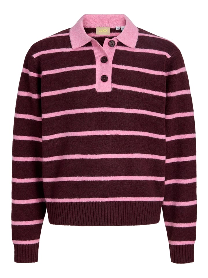 Polo-Kragen Strickpullover Jxruby in orchid smoke