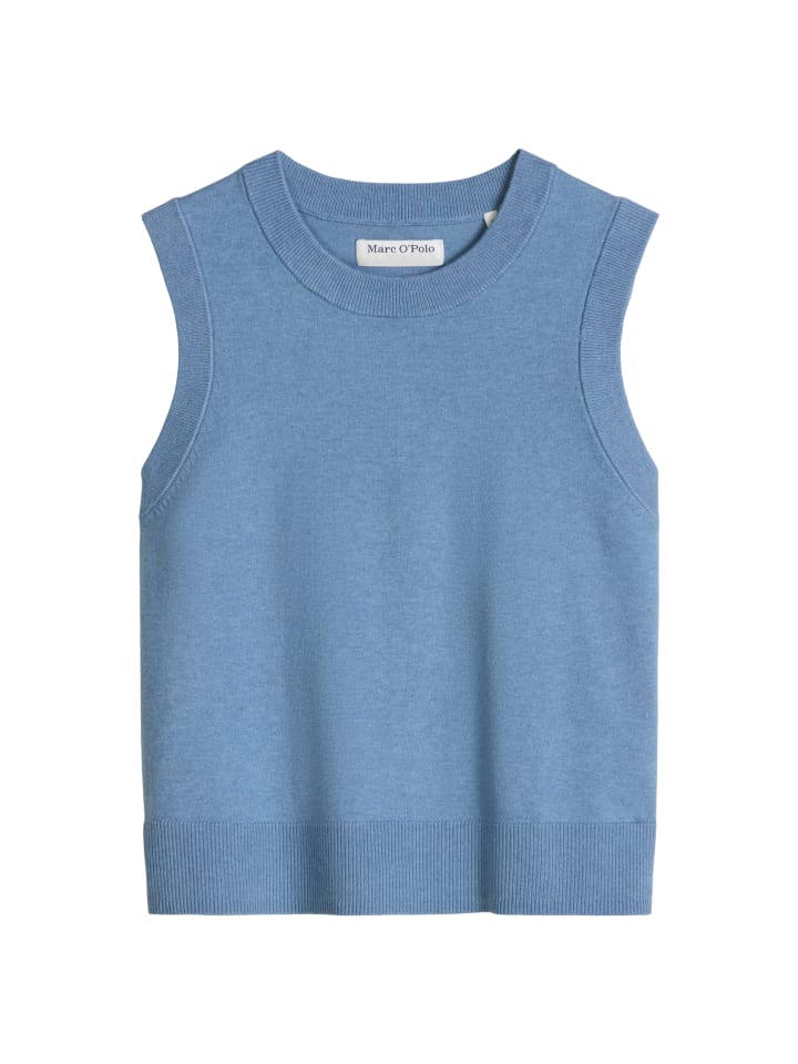 Pullunder regular in Medium Blue Melange