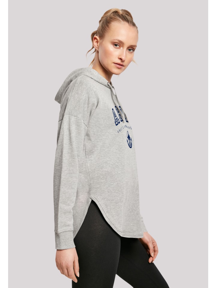 F4NT4STIC Oversized Hoodie Oversized Hoodie Ahoi Knut & Jan Hamburg in grau  günstig kaufen | limango