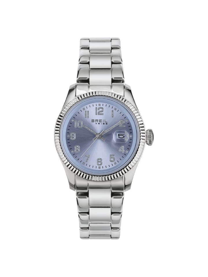 Analoguhr classic elegance blau