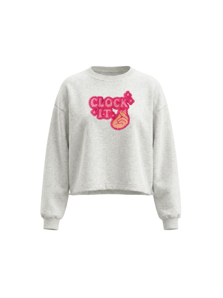 Women Sweatshirt in Offwhite