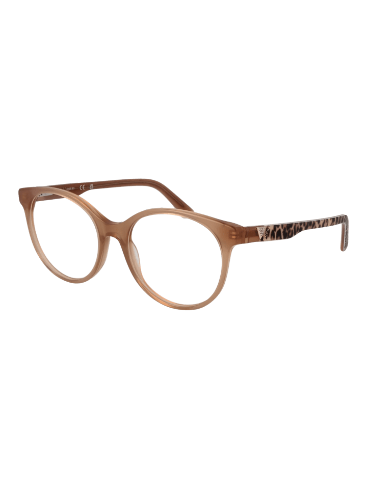 Damen Optische Fassungen Rund Beige