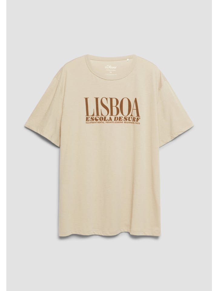 T-Shirt in 81D6_beige