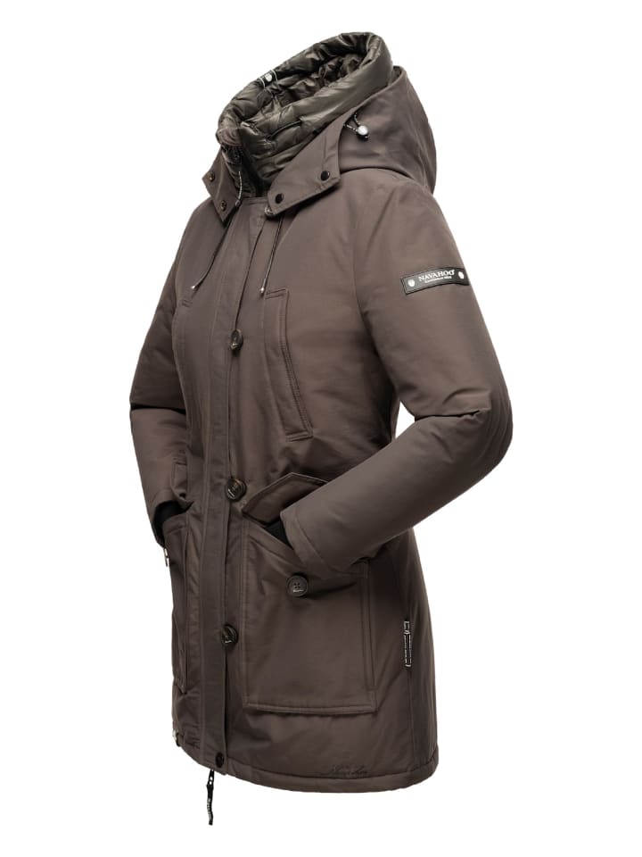 Navahoo Winterjacke Freezestoorm in Anthracite limango | kaufen günstig