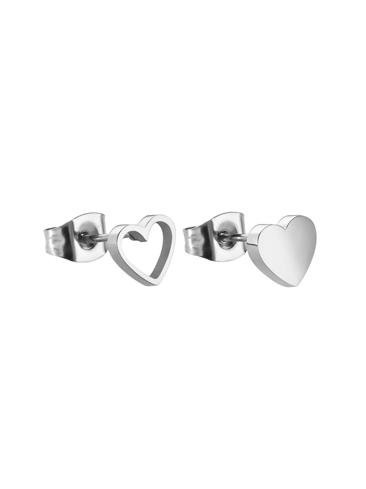 Ohrstecker In Liebe in silber