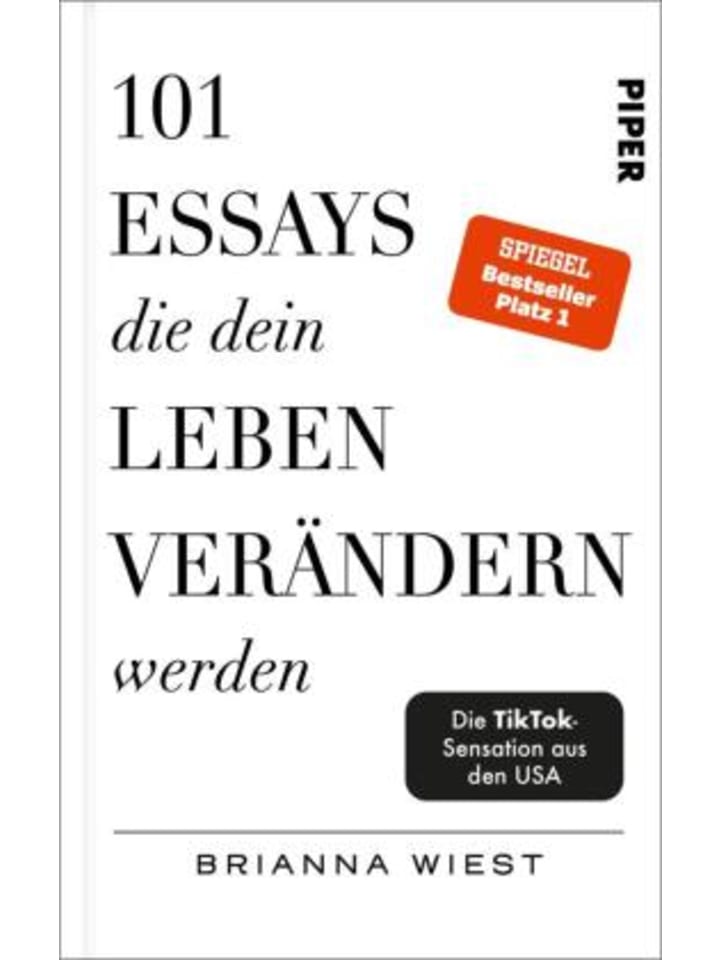 Buch - 101 Essays, die dein Leben verändern werden