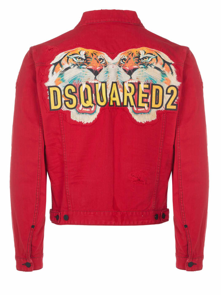 Jacke für Herren in rot
