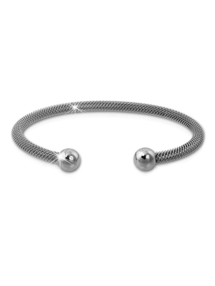 Armband in Edelstahl silber, stahl