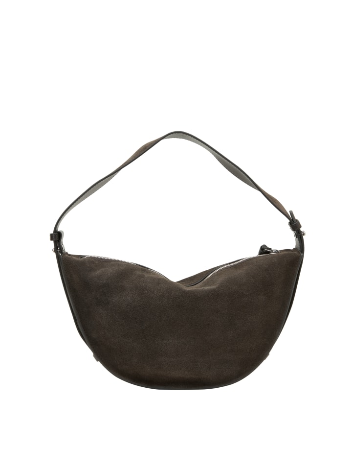 Schultertasche Model Aami medium in Burnt Coffee