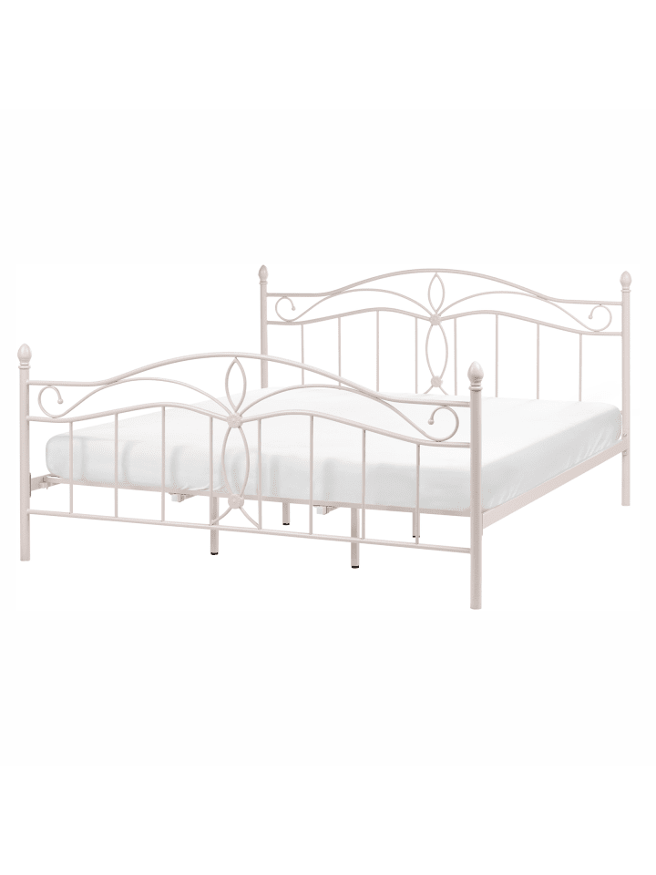 2-tlg Doppelbett ANTLIA in Beige