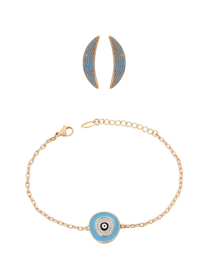 Women Jewelry Set in gold