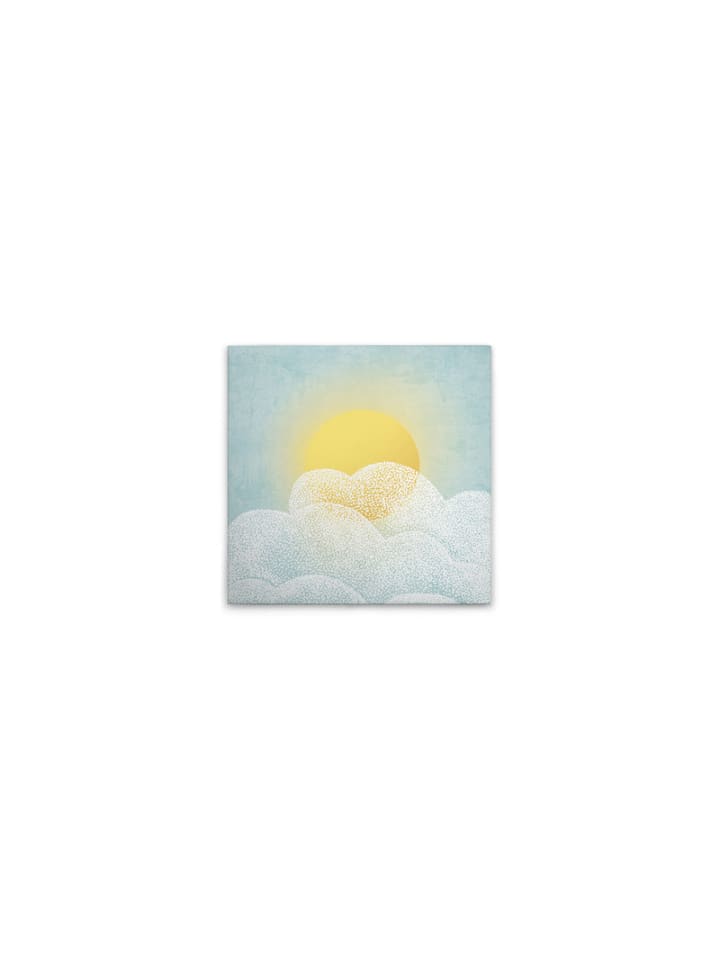 Leinwandbild Canvas Let's Shine Blau