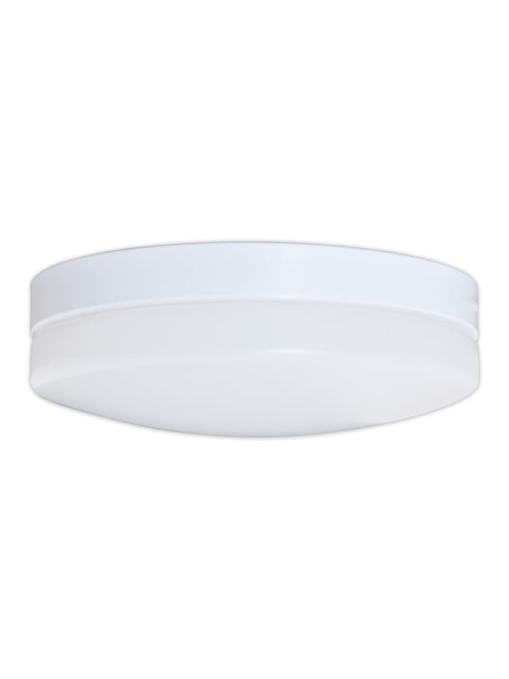 LED Deckenleuchte "COOL" in weiß - (L)25.5 cm x (B)25.5 cm x (H)8 cm - EEK G