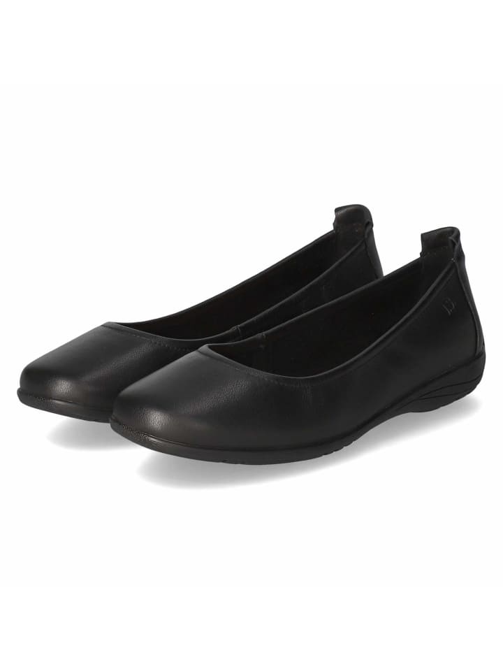 Ballerinas FENJA 01 in schwarz
