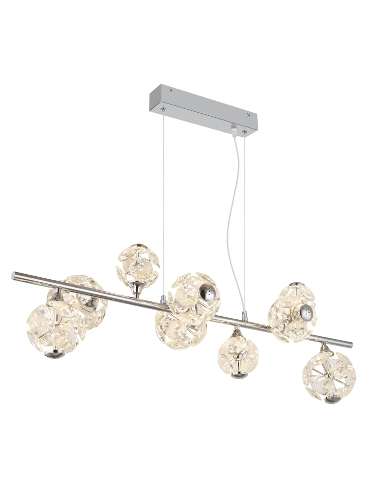 Hängeleuchte "VIRINA" in silver