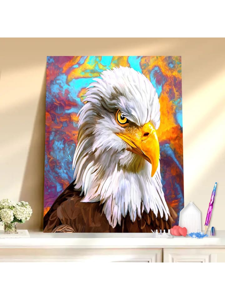 Diamond Painting-"Adler"