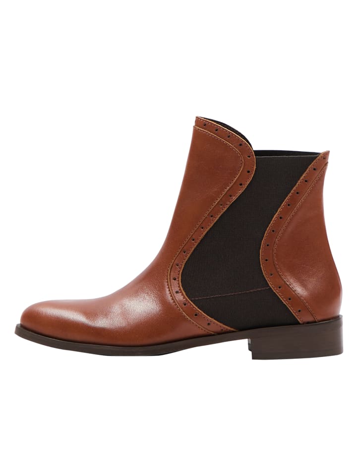 Damen Schuhe in Cognac